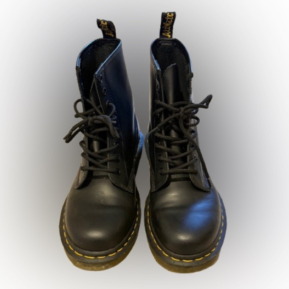 Dr. Martens Black Lace Up Boots